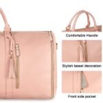 Large Capacity Travel Duffle Bag Women's Handbag Folding Suit Bag Waterproof Clothes Totes - Image 10