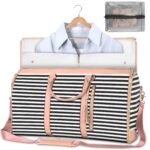 Large Capacity Travel Duffle Bag Women's Handbag Folding Suit Bag Waterproof Clothes Totes - Image 3
