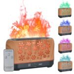 Christmas Snowflake Pattern Humidifier Household Colorful Aromatherapy Humidifier Atmosphere Colorful Diffuser - Image 5