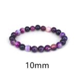 Bracelet En Pierre Naturelle Violet Pour Femme - Image 5