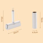 Lint Remover Roller Pet Tool Floor Hair Removal Roller Tearable Paper Stick For Cat Hair Removal Dust - Image 5