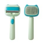 Pet Grooming Brush Dog Deshedding Brush For Large Dogs, Dematting Comb De-shedding Tool For Hair Cats, Pet Hair Grooming Brush Reduces Shedding, Great For Short To Long Hair Breeds - Image 5