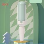 Pet Hair Remover Roller Comfy Non-Slip Handle Dog Cat Portable Pet Lint Roller Self-Cleaning Base Couch Car Seat Carpet Bedding - Image 3