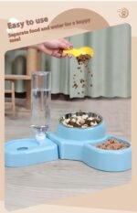 Plastic Bowl For Cat Removable Automatic Water Feeder - Image 6