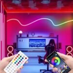 RGB Neon LED Strip Lights, 16.4Ft Led Neon Rope Lights With App Remote Control, Music Sync,Waterproof, Flexible DIY Lights Design For Bedroom, Living, Gaming Room, Party Decor - Image 5