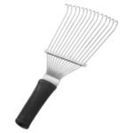 Dematting Brush Rake Comb Pet Comb Rake Comb Grooming Brush Hand Undercoat Scrubber Pet Combing Kit For Horses Grooming Rake Dogs Dog Rake