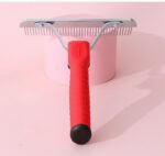 Pet Comb Extra-Large Rake Comb Grooming Brush Deshedding Tool Beauty Comb For Large Dogs Golden Retriever Husky German Shepherd - Image 4