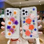 Simulation Painted Flower Epoxy Phone Case - Image 10