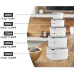 Double-layer Draining Plastic Food Storage Container Set - Image 2