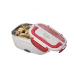 Insulated Lunch Box Large Capacity Heated Electric Lunch Box Stainless Steel Car Bento Box - Image 3