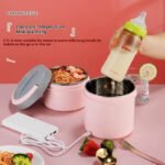 Electric Heated Lunch Box Plug-in Portable Car Bucket Constant-Temperature Bento Box