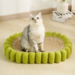 Oval Cat Scratch Pad Bowl Car Scratching Board Cat Nest Furniture Protector Cat Scratcher Cardboard Kitty Scratching Pad - Image 7