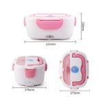 Insulated Lunch Box Large Capacity Heated Electric Lunch Box Stainless Steel Car Bento Box - Image 10