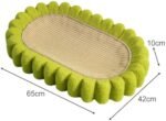 Oval Cat Scratch Pad Bowl Car Scratching Board Cat Nest Furniture Protector Cat Scratcher Cardboard Kitty Scratching Pad - Image 3