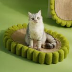 Oval Cat Scratch Pad Bowl Car Scratching Board Cat Nest Furniture Protector Cat Scratcher Cardboard Kitty Scratching Pad - Image 9