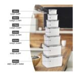 Double-layer Draining Plastic Food Storage Container Set - Image 10