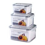 Double-layer Draining Plastic Food Storage Container Set - Image 7