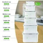 Double-layer Draining Plastic Food Storage Container Set - Image 5