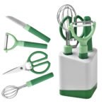 Kitchen Gadget Set Peeler Complementary Food Tool Belt Storage Seat - Image 8