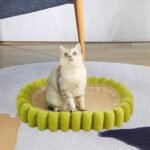 Oval Cat Scratch Pad Bowl Car Scratching Board Cat Nest Furniture Protector Cat Scratcher Cardboard Kitty Scratching Pad - Image 4