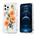 Simulation Painted Flower Epoxy Phone Case - Image 2
