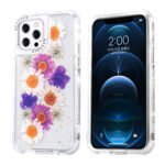 Simulation Painted Flower Epoxy Phone Case - Image 5