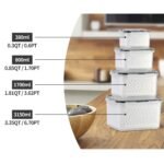 Double-layer Draining Plastic Food Storage Container Set - Image 6