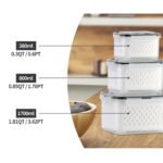 Double-layer Draining Plastic Food Storage Container Set - Image 8