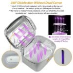 UV Disinfection Bag, Portable LED UV Sanitizer Box USB-Powered Travel UV Cleaner Bag - Image 5