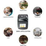 GOOJPRT PT-210 58mm Mini Portable Printer Mobile Wireless Bluetooth Mobile Ticket Bill POS Printer Handheld Barcode Phone and PC - Image 4