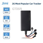 Jimi GT06N Car Tracker With 2G GSM Real Time Tracking Multiple Alarms History Playback Tracker Remote Cut-off Via Platform APP