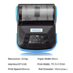 GOOJPRT 80mm Mini Thermal Receipt Printer Portable Mobile Ticket Bill Printer For Android IOS Windows Wireless Bluetooth Printer - Image 3